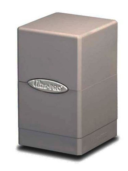 (image for) Ultra Pro Satin Tower Deck Box Smoke Grey